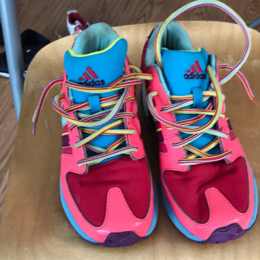Multi colored adidas